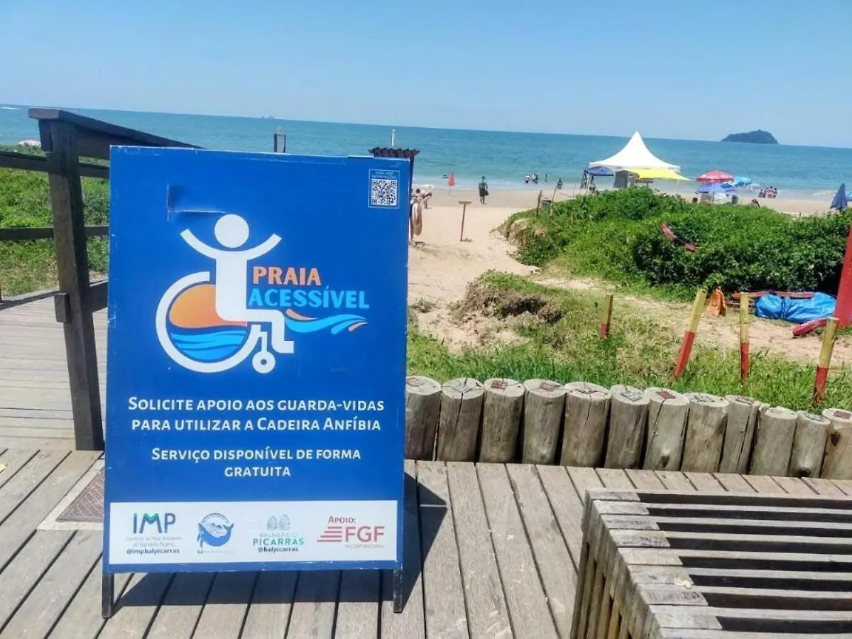 Incrivel Apartamento A 200M Da Praia Itajubá Brazylia